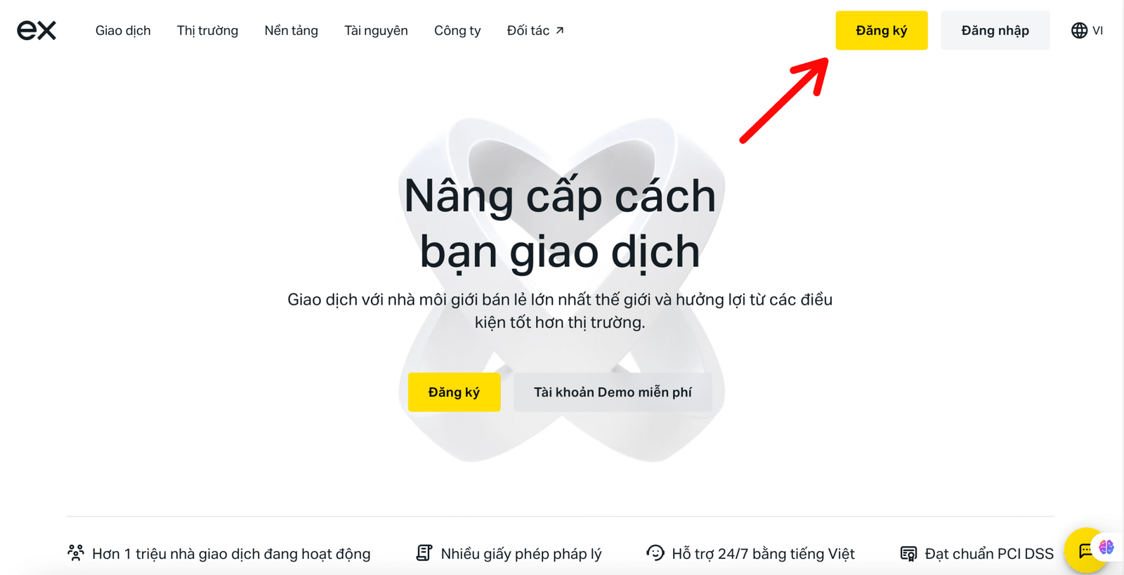 Hướng dẫn Đăng ký và xác minh tài khoản Exness